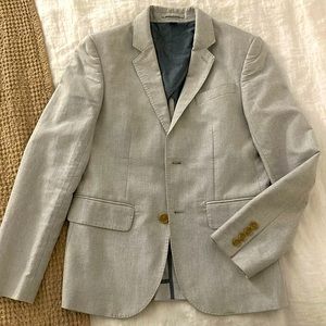 Boys gray LUDLOW JCrew Easter suit jacket